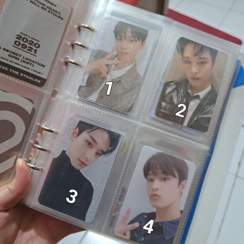 Photocard Juyeon The Boyz POB The Stealer