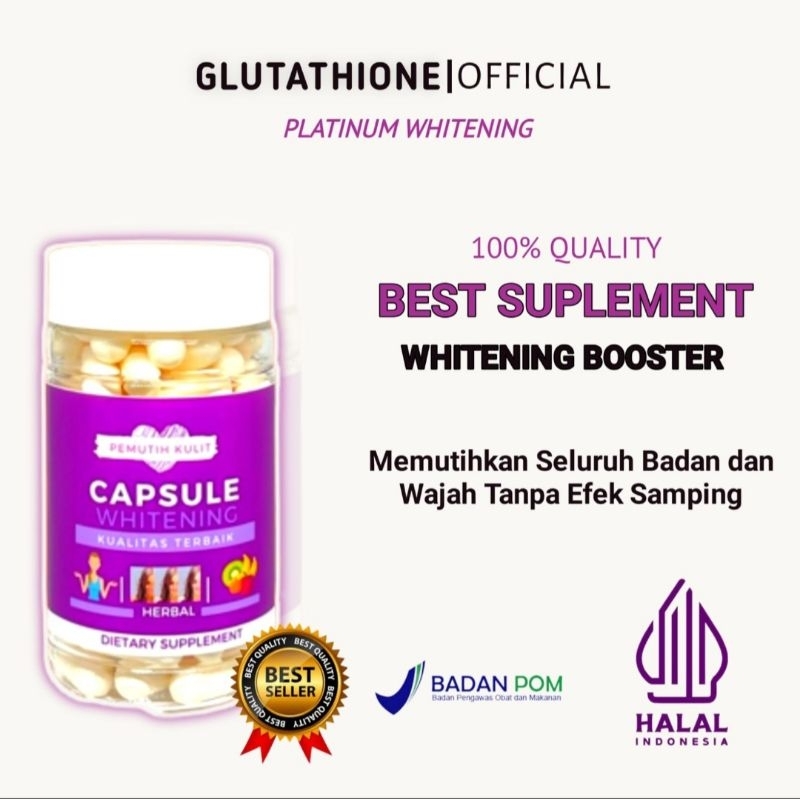 Glutathione Pemutih Badan Kapsul
