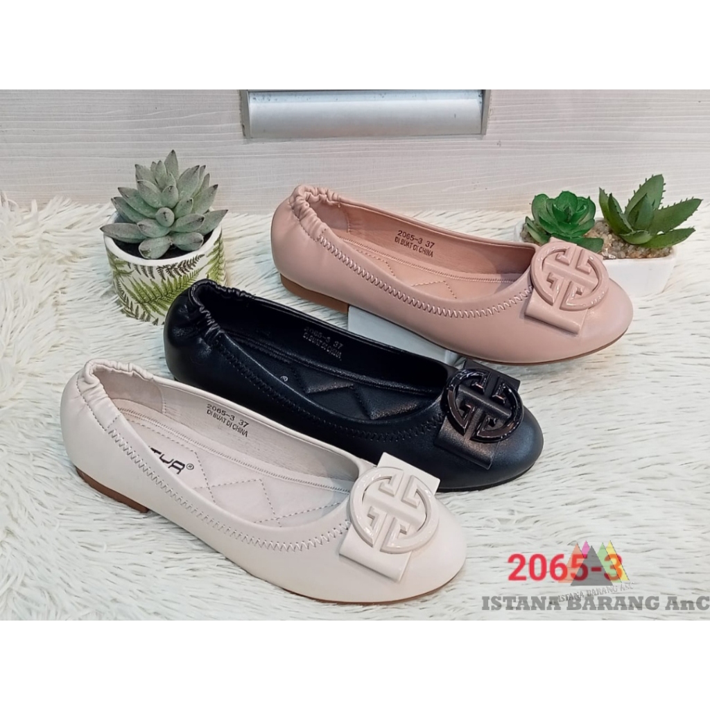 Flat Shoes Wanita Sepatu Flat Wanita Sepatu Wedges Sofiya Size 36-40