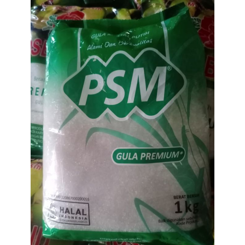 

gula premium PSM 2kg / gula pasir putih