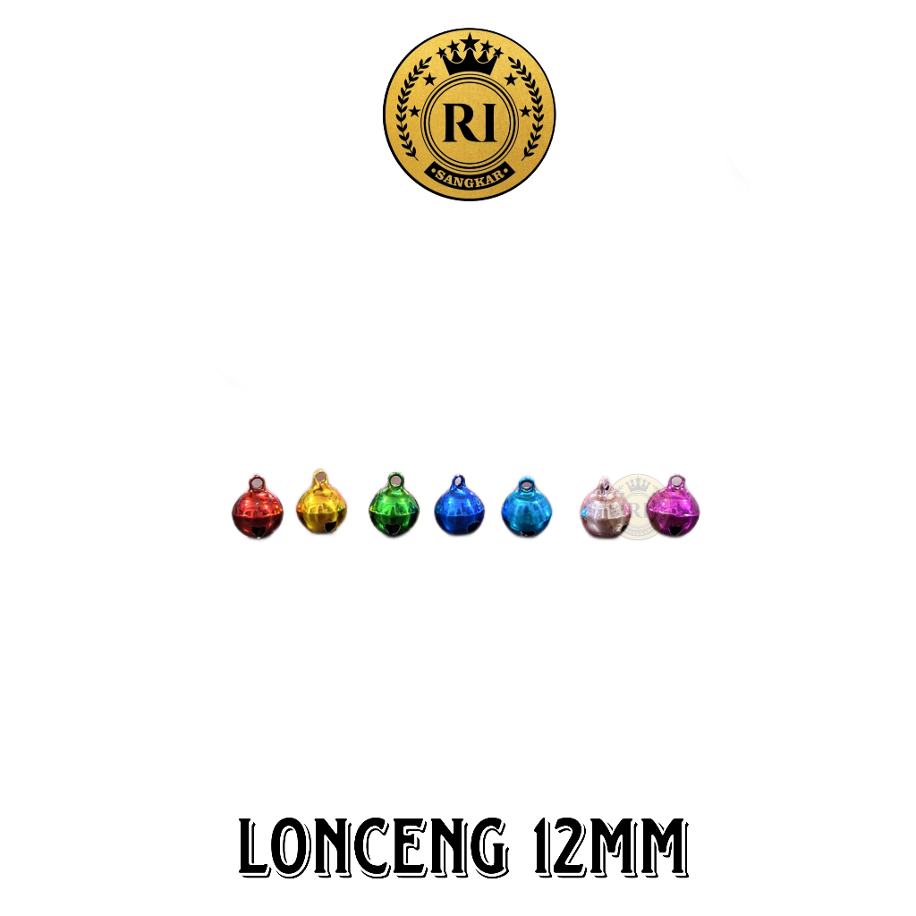 Lonceng Kalung Hewan 12MM