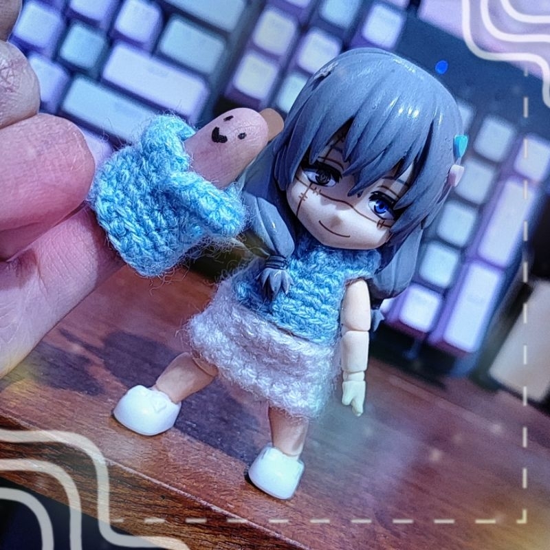 nendoroid clothes / baju rajut nendoroid (baby ymy)