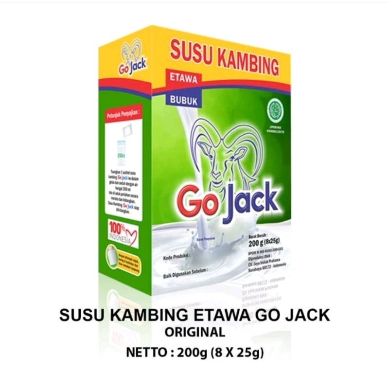 

GO JACK susu kambing etawa 200gr