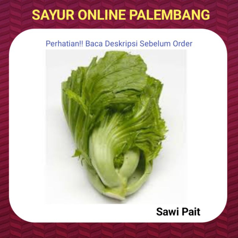 

Sawi Pahit Fresh 250 gram 500gram - Toko Sayur Sayuran Segar Online Palembang