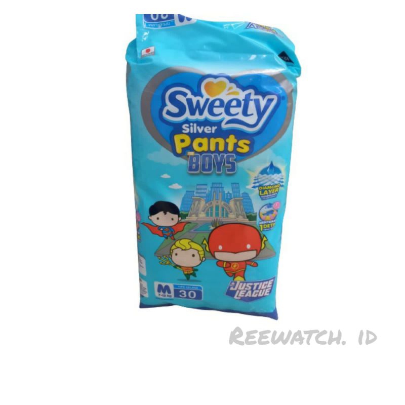 SWEETY SILVER PANTS BOY/GIRL M/L/X/XL