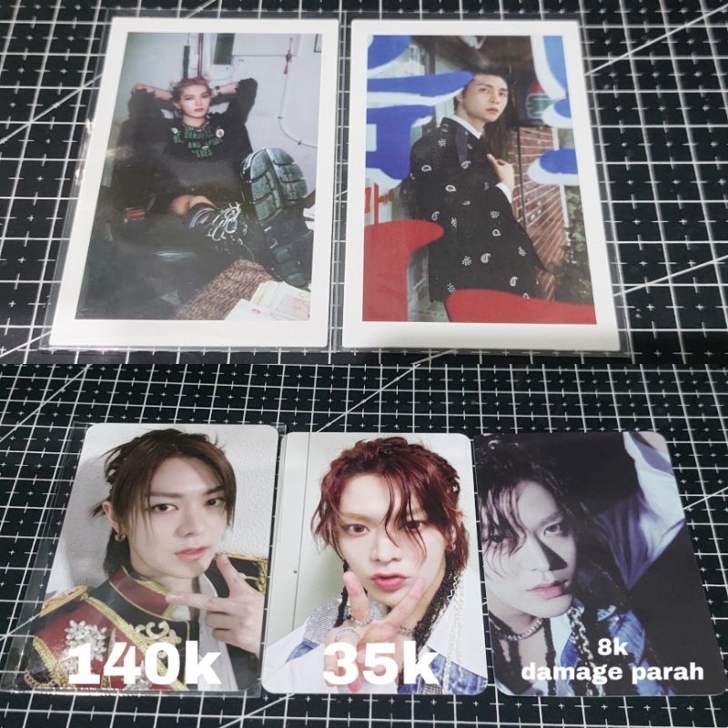 [PHOTOCARD NCT 37] PC POLAROID NCT 127 FACT CHECK YUTA LUCKY DRAW BENEFIT HOTTRACKS SMSTORE CHANDELI