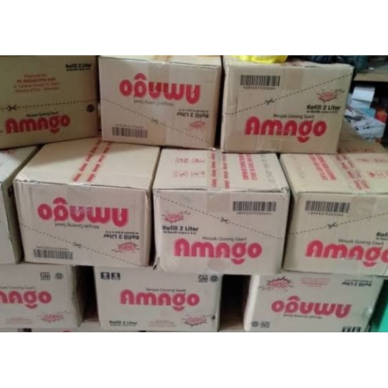 

minyak Amago 2liter 1karton isi 6pcs