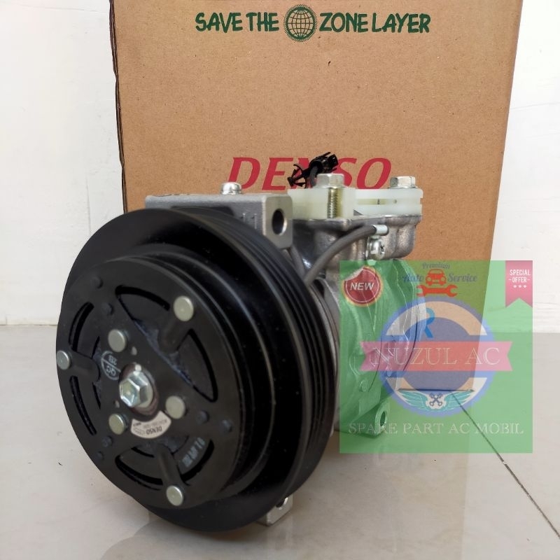 Compresor Kompresor AC MOBIL Suzuki APV ARENA Ac Single - Assy - Komplit - DENSO ASLI