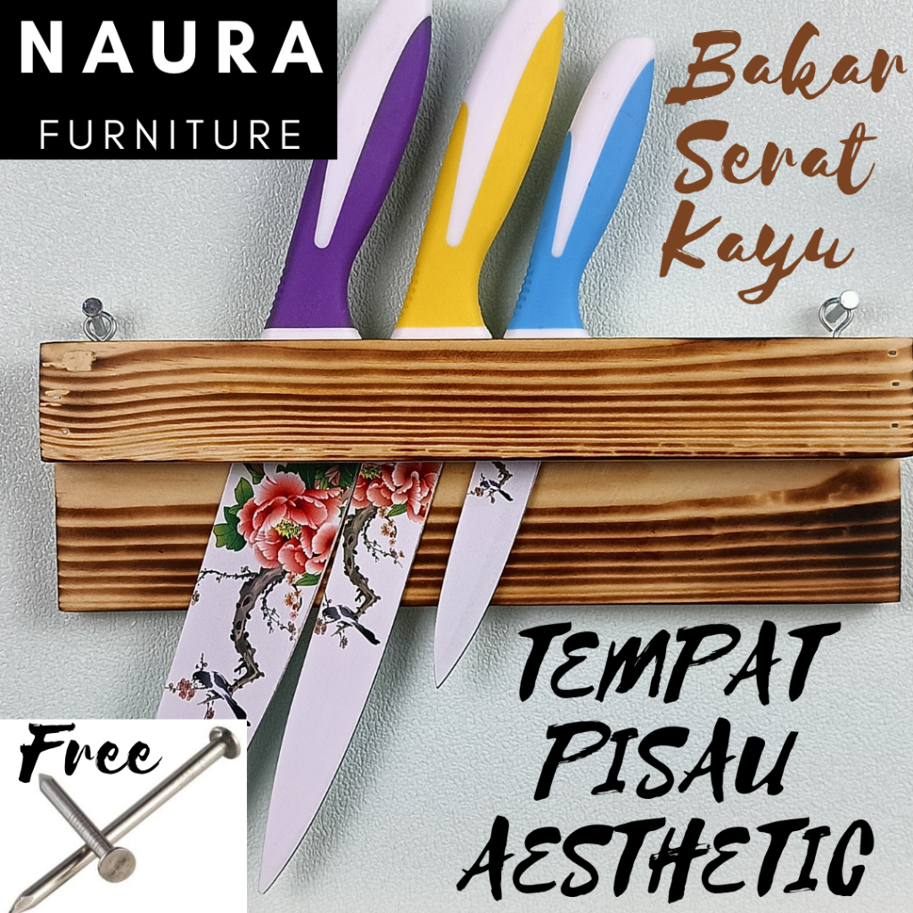 Tempat Wadah Pisau Dapur Aesthetic