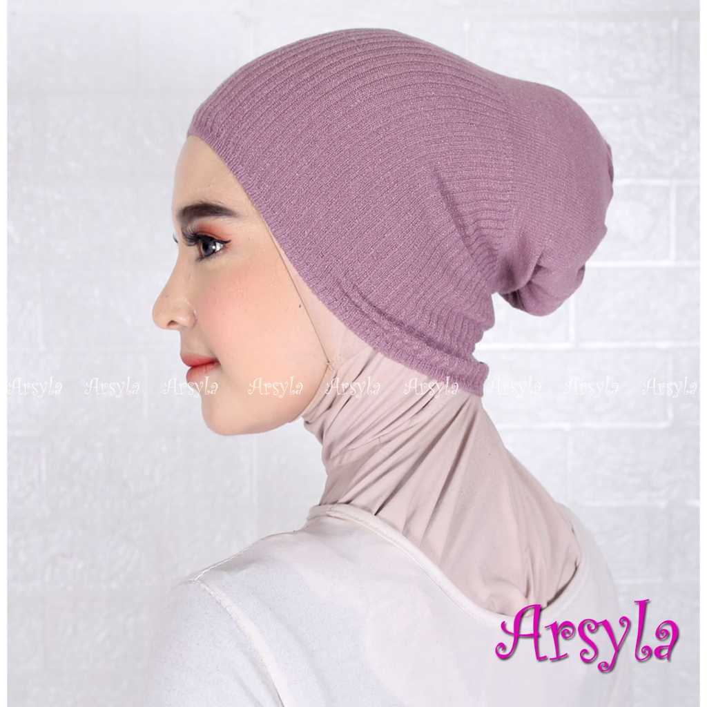INNER CIPUT RAJUT JUMBO / AMPUS RAJUT SUPER  PREMIUM DELAMAN HIJAB / CIPUT RAJUT KUPLUK INNER ARSYIL