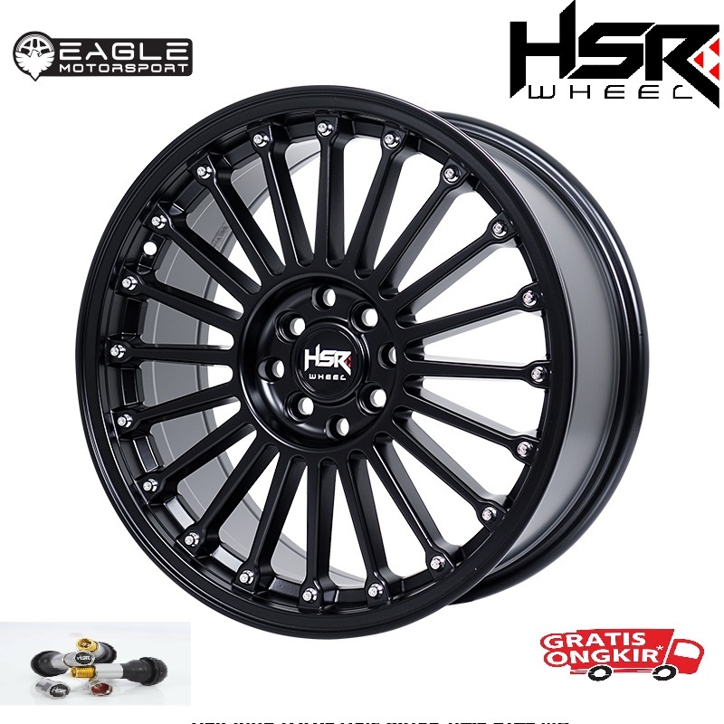 VELG MOBIL R17 HSR JJC VELG MOBIL AVANZA XENIA BRIO JAZZ RAIZE DLL