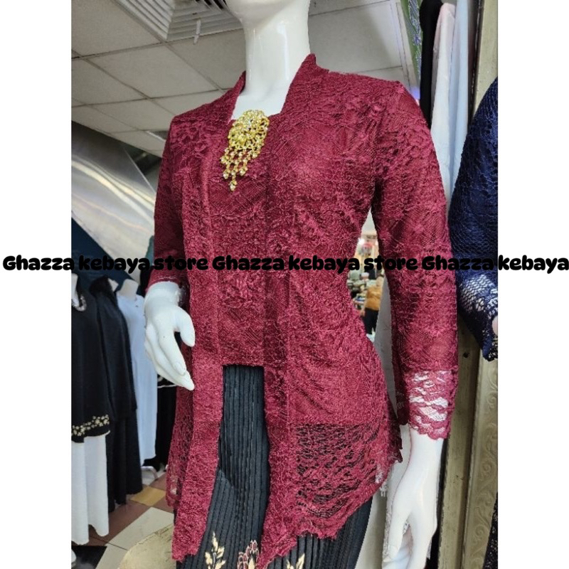 Ghazza Collection - Kebaya Payet Modern / Kebaya Hitam / Kebaya Putih / Kebaya Brokat Modern / Kebay