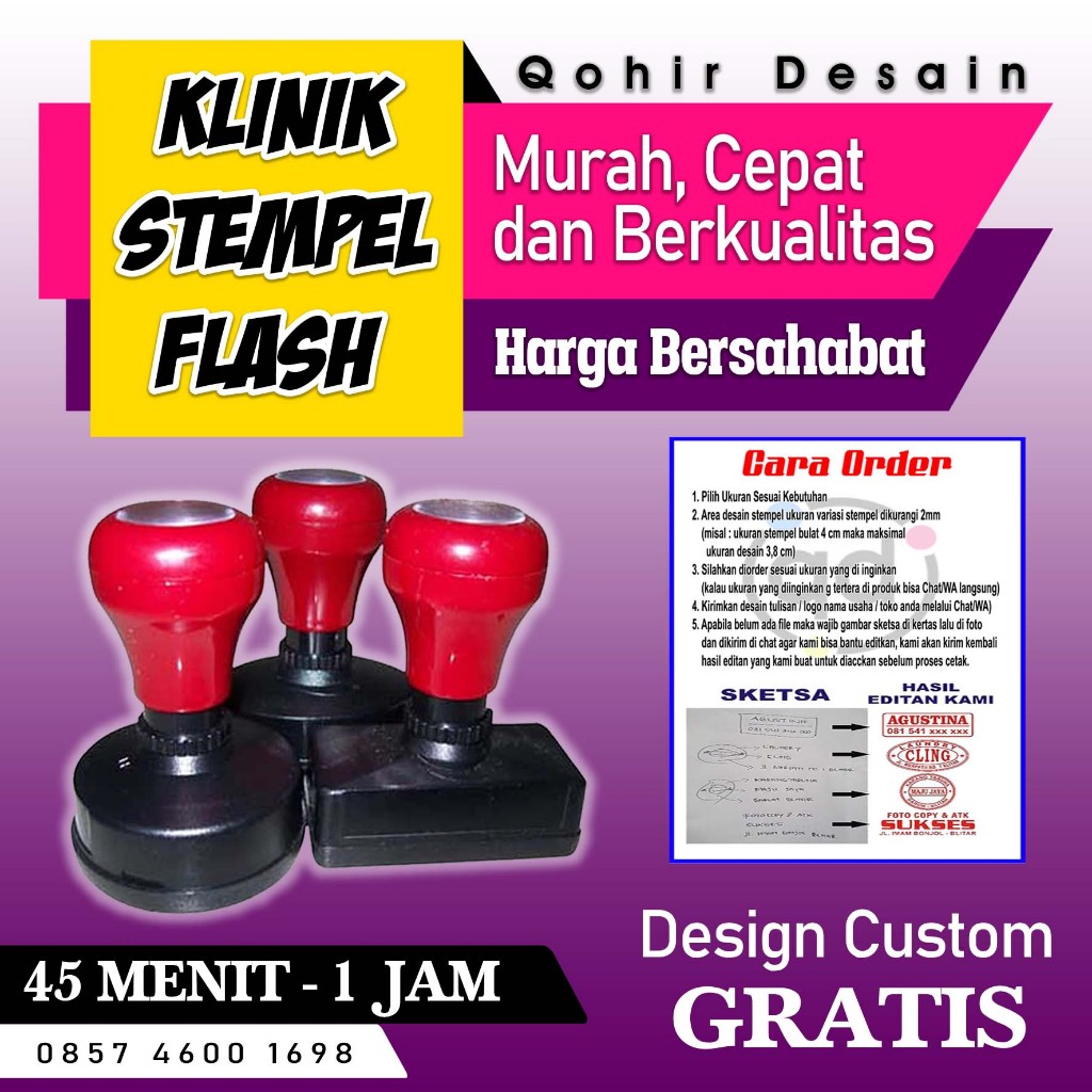 

stempel flash 43x17