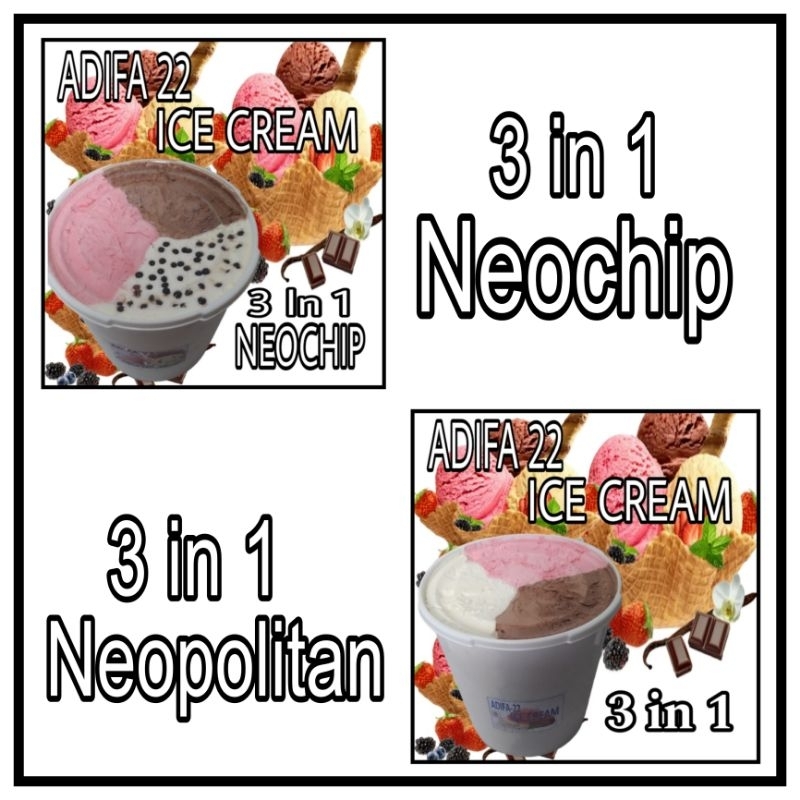 Es Krim 8 Liter Adifa Ice Cream