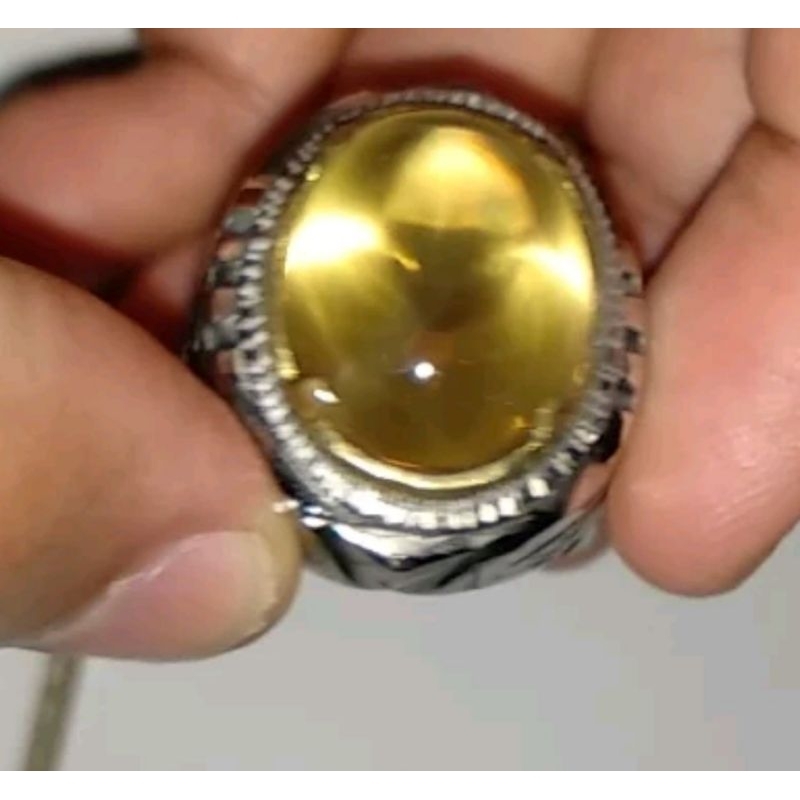 Natural Kecubung Emas Kalimantan Super Kristal 