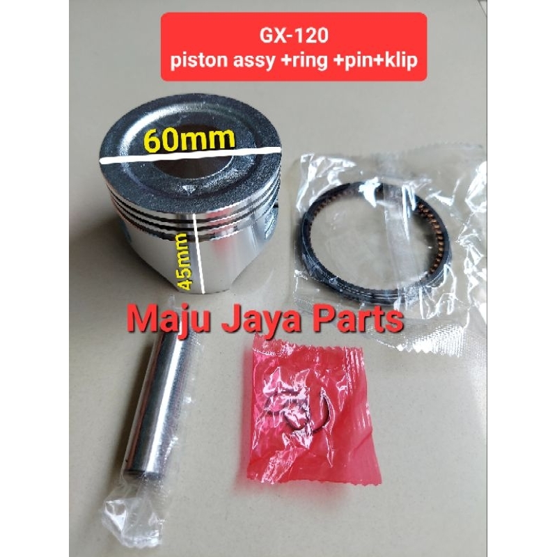 GX-120 piston assy (seher kumplit)std
