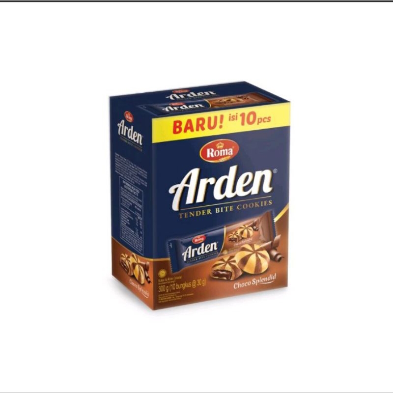 

[1 BOX] ROMA ARDEN Cookies Choco Splendid (10 Bungkus×30g)