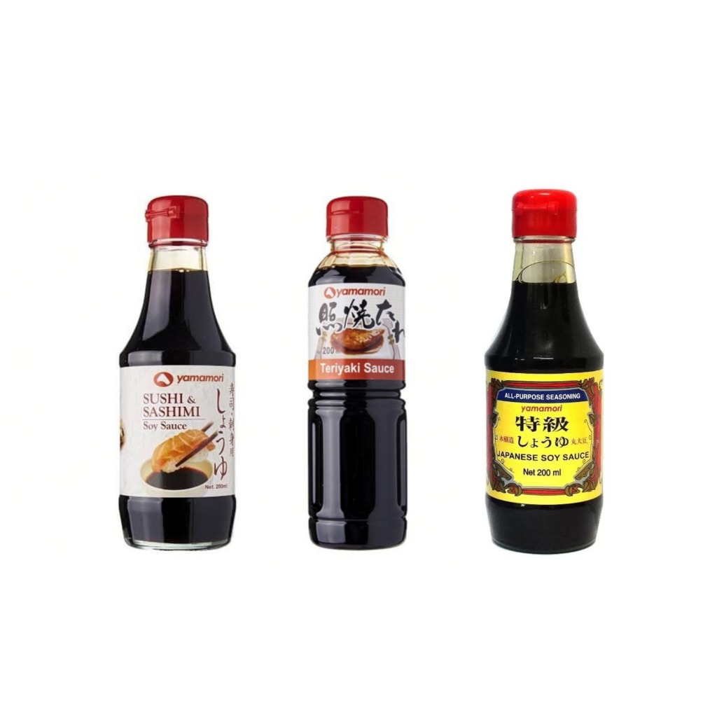 

Sauce Yamamori Import Teriyaki Sauce / Special Soy Sauce Sashimi & Sushi - HALAL