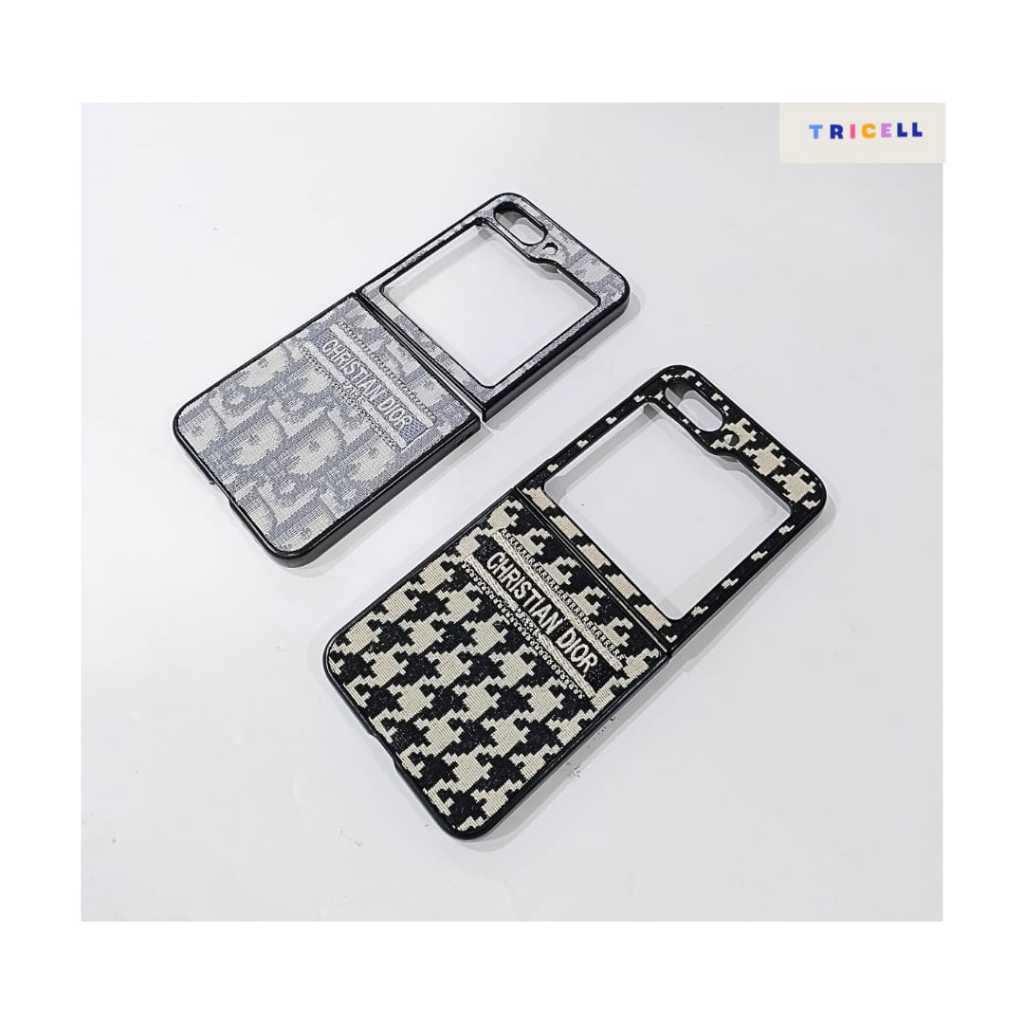 Case SAM Z Flip 3 4 5 Hardcase motif dior