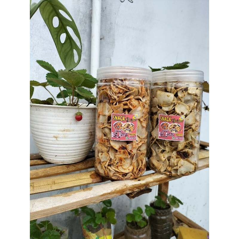 

Keripik basreng daun jeruk toples