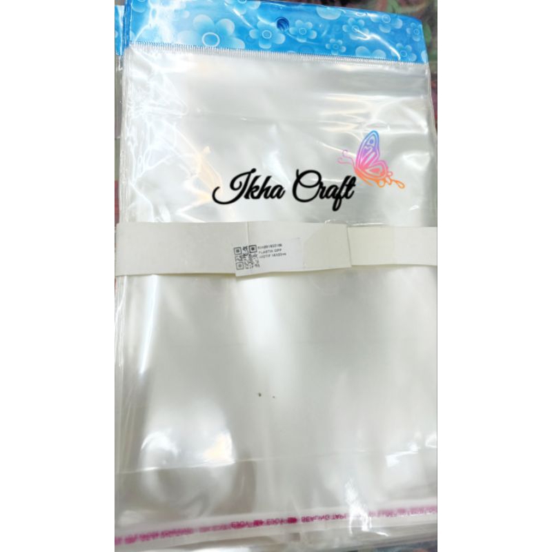 

Plastik Opp 16×23 - Plastik Bening - Plastik Kemasan