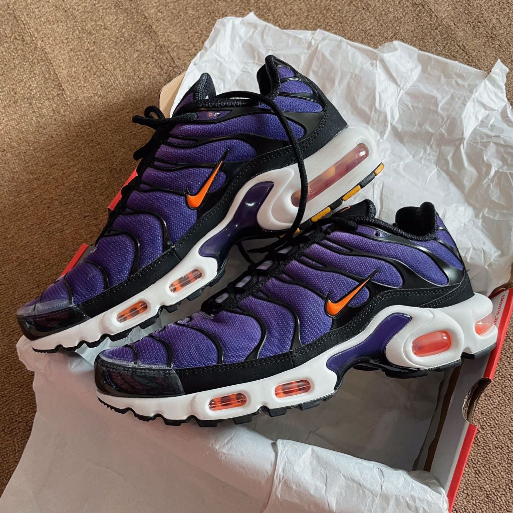 Nike Air Max TN Plus 2023 (WI022) • Colour : Black / Vivid Purple - Orange