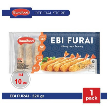 

Bumifood Ebi Furai 220Gr