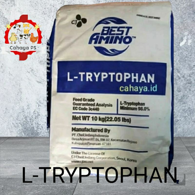 Tryptophan 1kg Asam Amino Ternak Triptopan