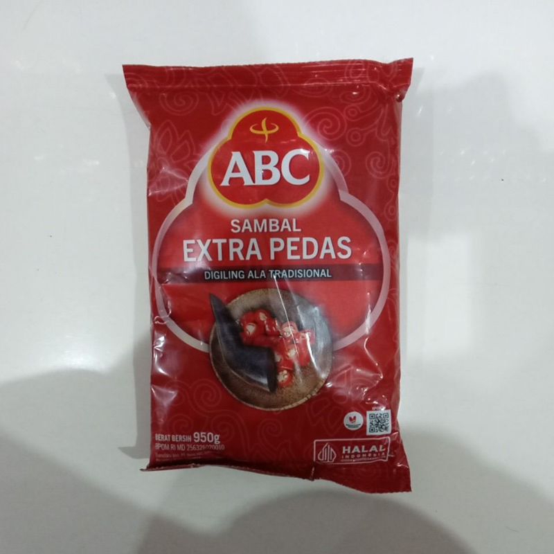 

Mahbubah - ABC 950 g Sambal Extra Pedas Refil