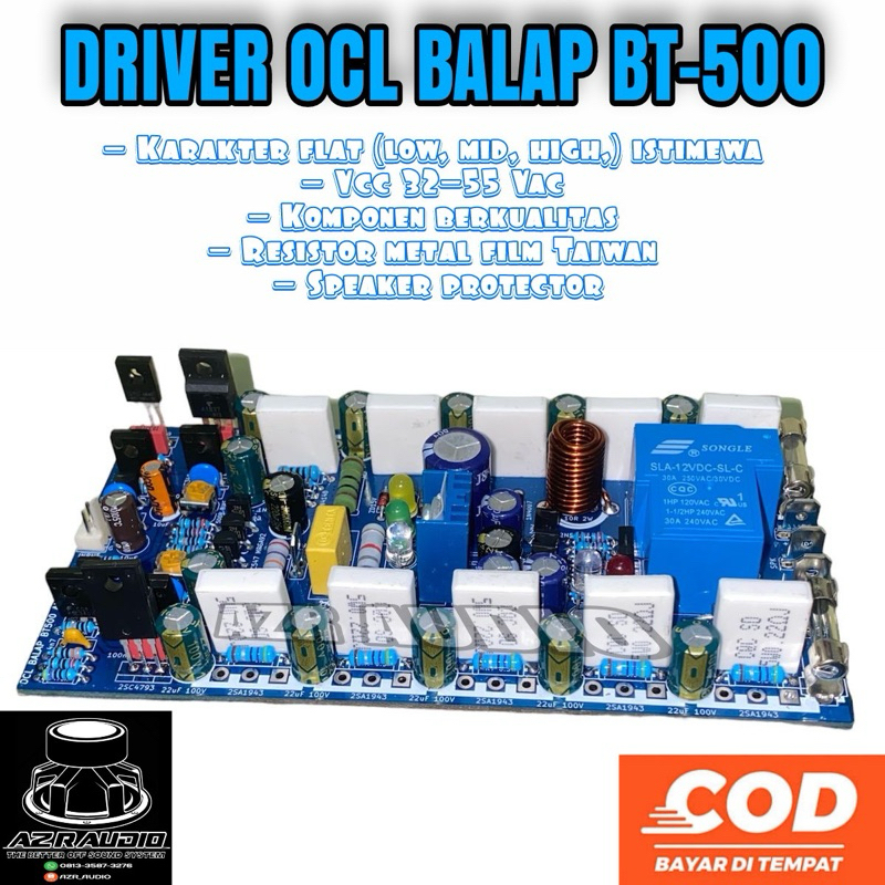 KIT DRIVER AMPLIFIER OCL BALAP 5SET FINAL