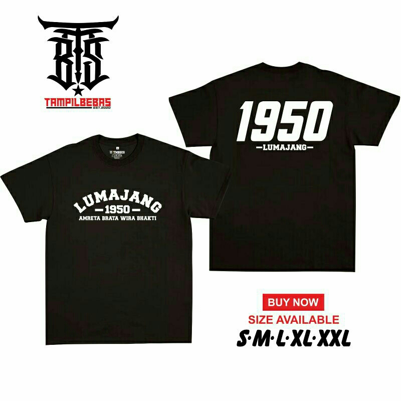 TSHIRT KAOS LUMAJANG PREMIUM || BAJU KAOS LUMAJANG || LUMAJANG PRIDE