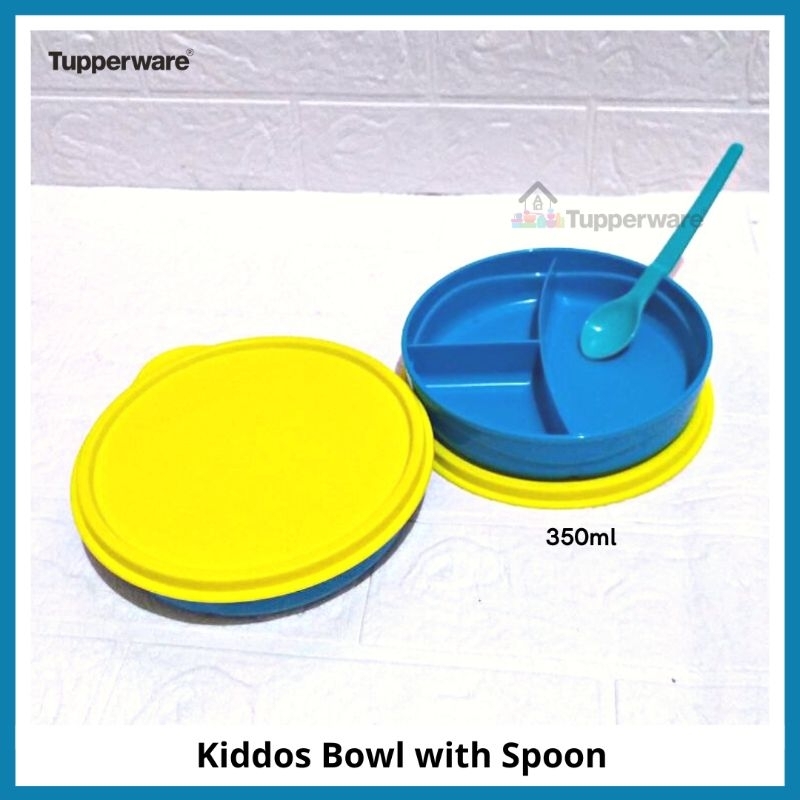 Tepak Makan Anak, Tempat MPASI, Kiddos Bowl Tupperware