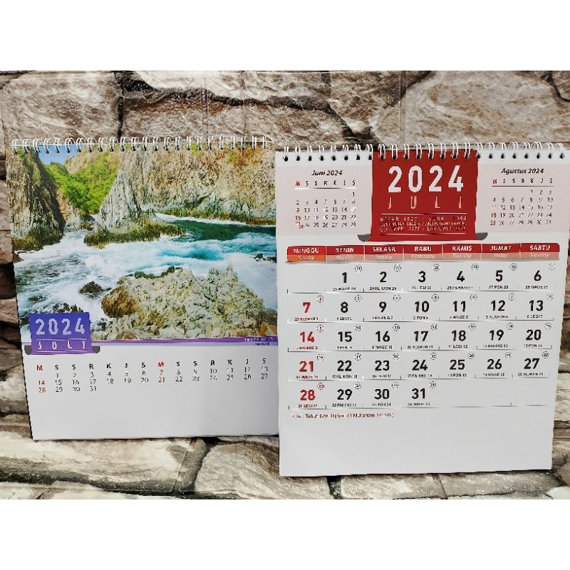 

kalender meja jumbo executive terbaru 2024 / almanak jumbo 2024