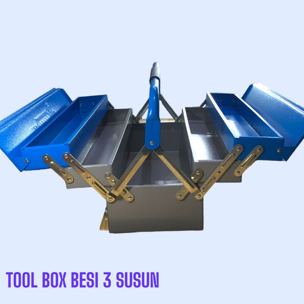Tenka Tool Box Besi 3 susun type TB122