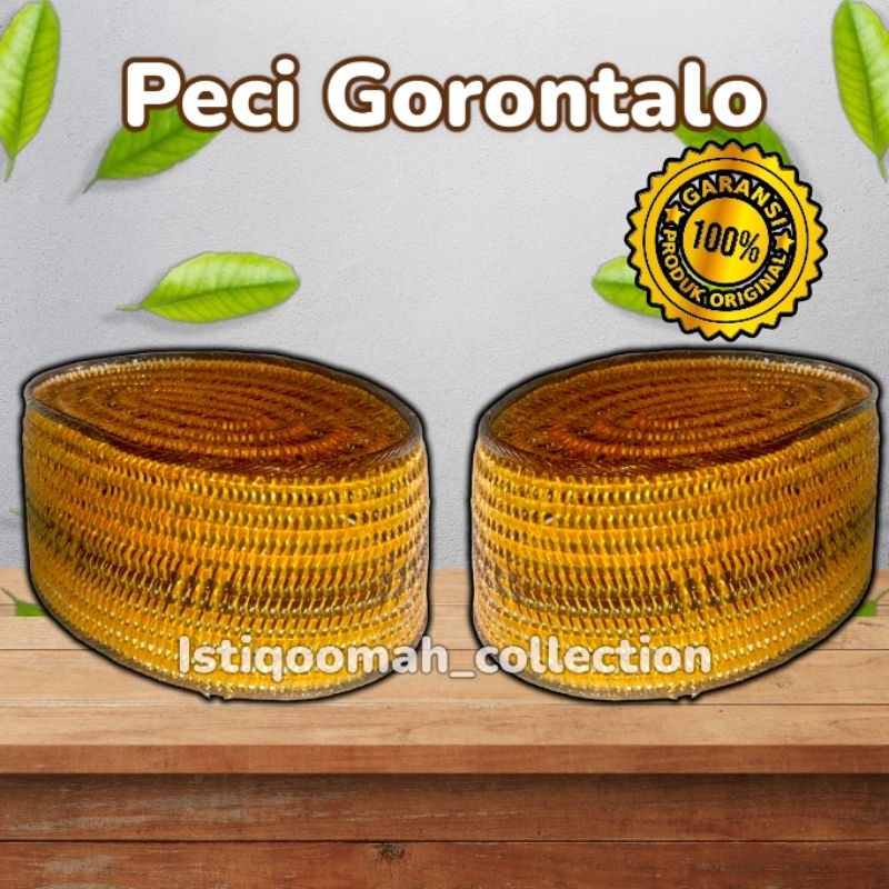 Peci Gorontalo Kopiah Rotan Songkoh Gusdur Songkok Sandiaga