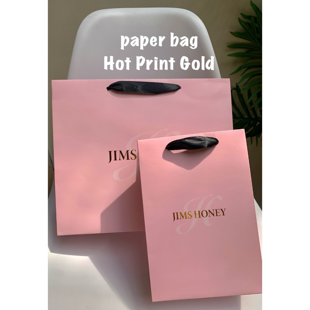PAPER BAG JIMS HONEY