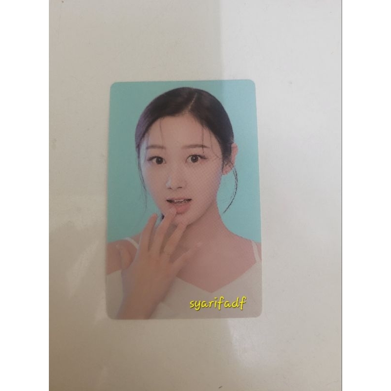 Photocard Giselle Aespa x Mediheal