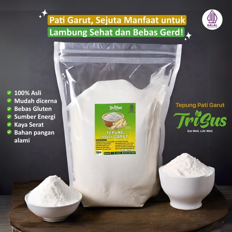 

Tepung Pati Garut Asli / Pati Garut Original / Pati Garut Premium / Pati Irut