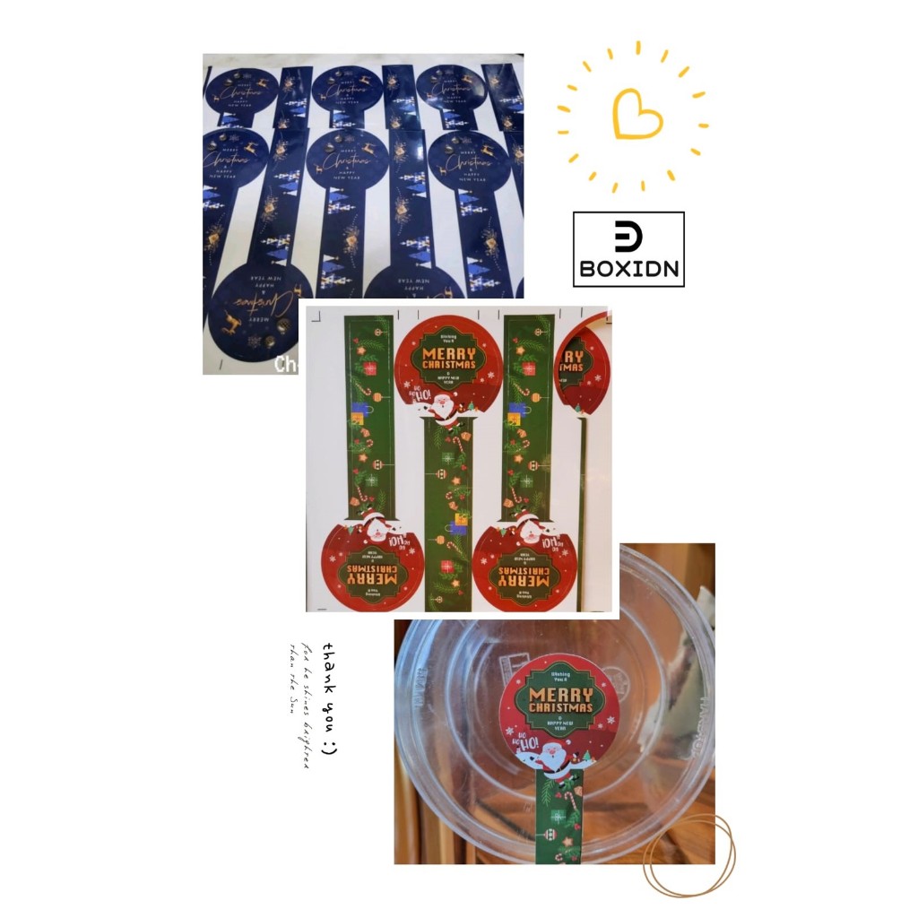 

6pcs Premium Stiker Segel Natal Stiker Kue Natal Segel Dus Natal Stiker Box christmas Stiker Souvenir Natal Stiker Segel Parcel Natal Stiker Box Natal Segel Toples Cookies Stiker Merry Christmas Stiker Natal Stiker Segel Merry Christmas