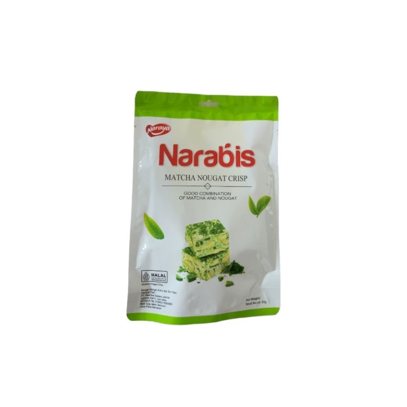 

Naraya Narabis Matcha Nougat Crisp 90g