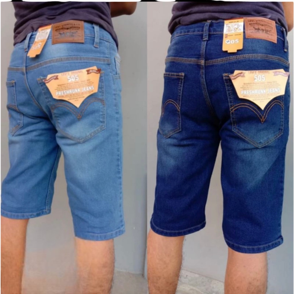 CELANA PENDEK PRIA JEANS SIZE 26-38 JEANS PENDEK COWOK JUMBO