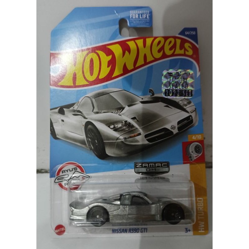 Hotwheels Nissan R390 GTI (Zamac) factory sealed