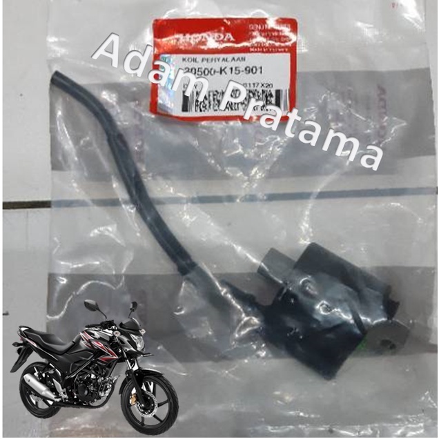 Koil CB 150 R Old Streetfire 30500-K15-901 Coil CB 150 Koil Pengapian Honda CB 150 R lama Kabel Busi
