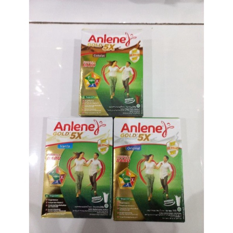 

Anlene Gold Original / Vanila / Coklat 240gr