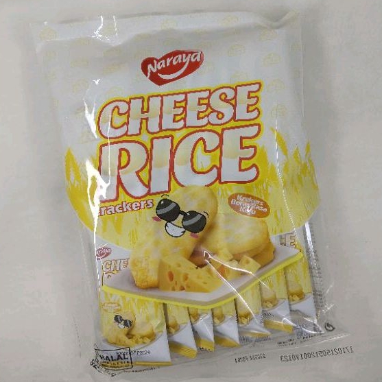 

NARAYA CHEESE RICE CRACKERS 96 GRAM