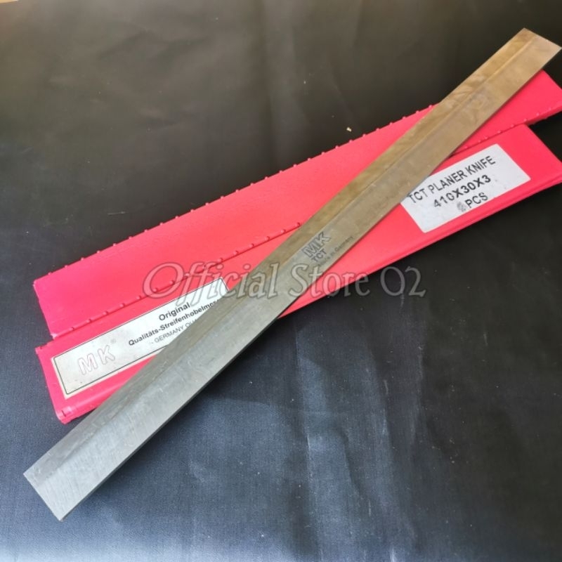 Mata Pisau Planer TCT 410×30×3 mm MK Original Mata Pisau Serut Ketam TCT 41cm Germany