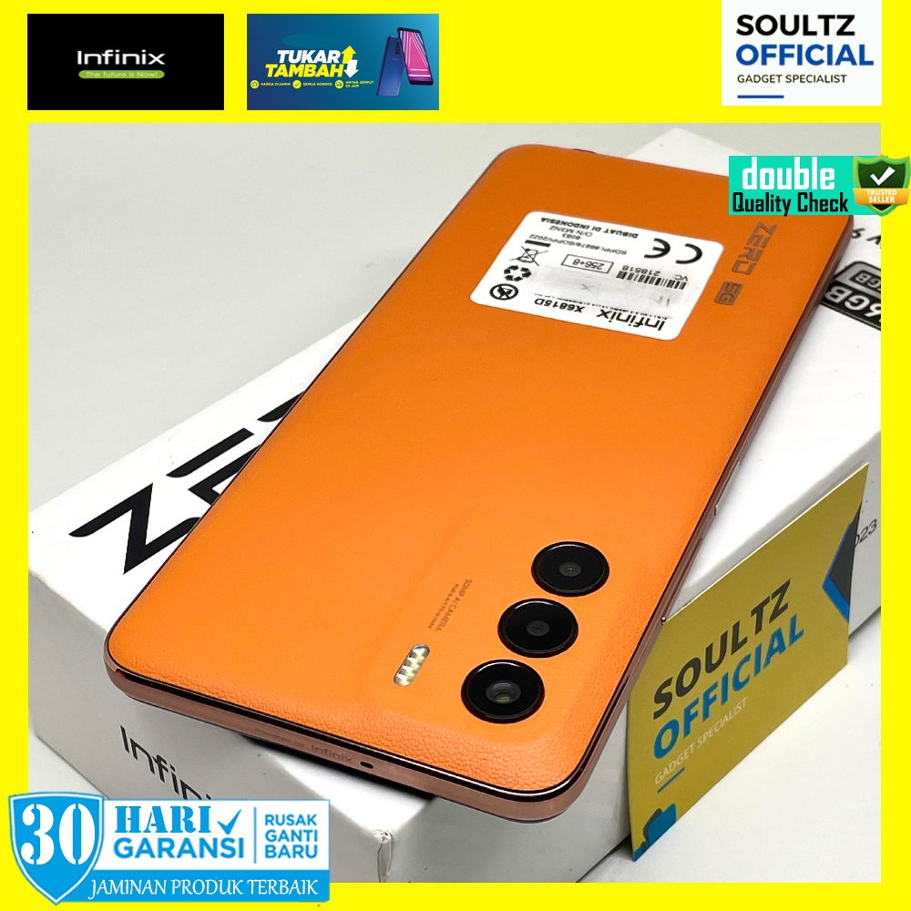 (fullset) Infinix zero 5G 2023 8/256gb resmi second murah seken original