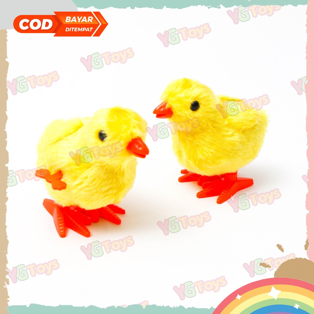 YGtoys Mainan Boneka Anak Ayam Kuning Lucu Seru Berjalan Pet Chicken Toy