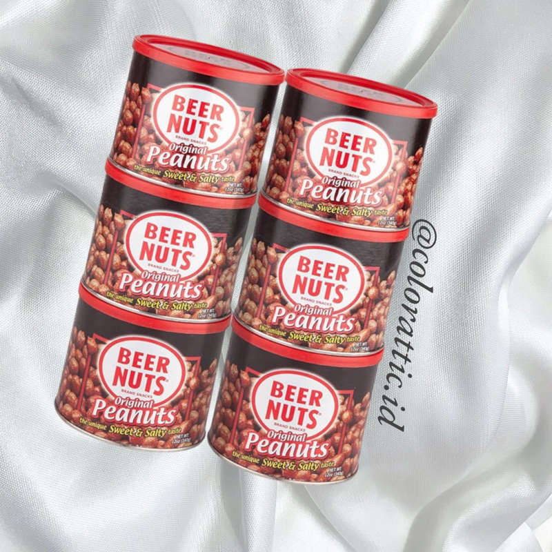 

BEER NUTS ORIGINAL PEANUTS - TRAVEL SIZE SWEET AND SALTY BAR NUTS - US