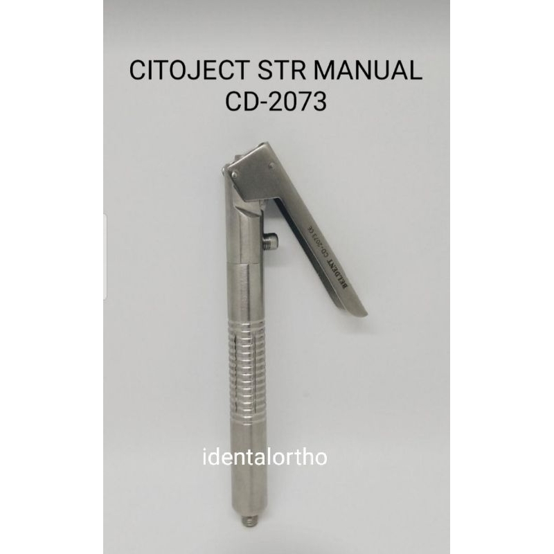 DENTAL CITOJECT (STR MANUAL) STENLIS STEELE BELDENT MADE IN  GERMANY,